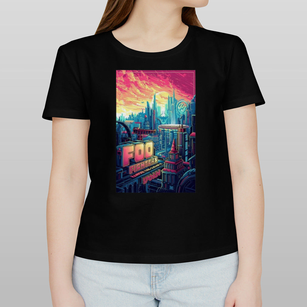 Official Foo Fighters Tour In Glasgow, Scotland On June 17 2024 Poster Shirt