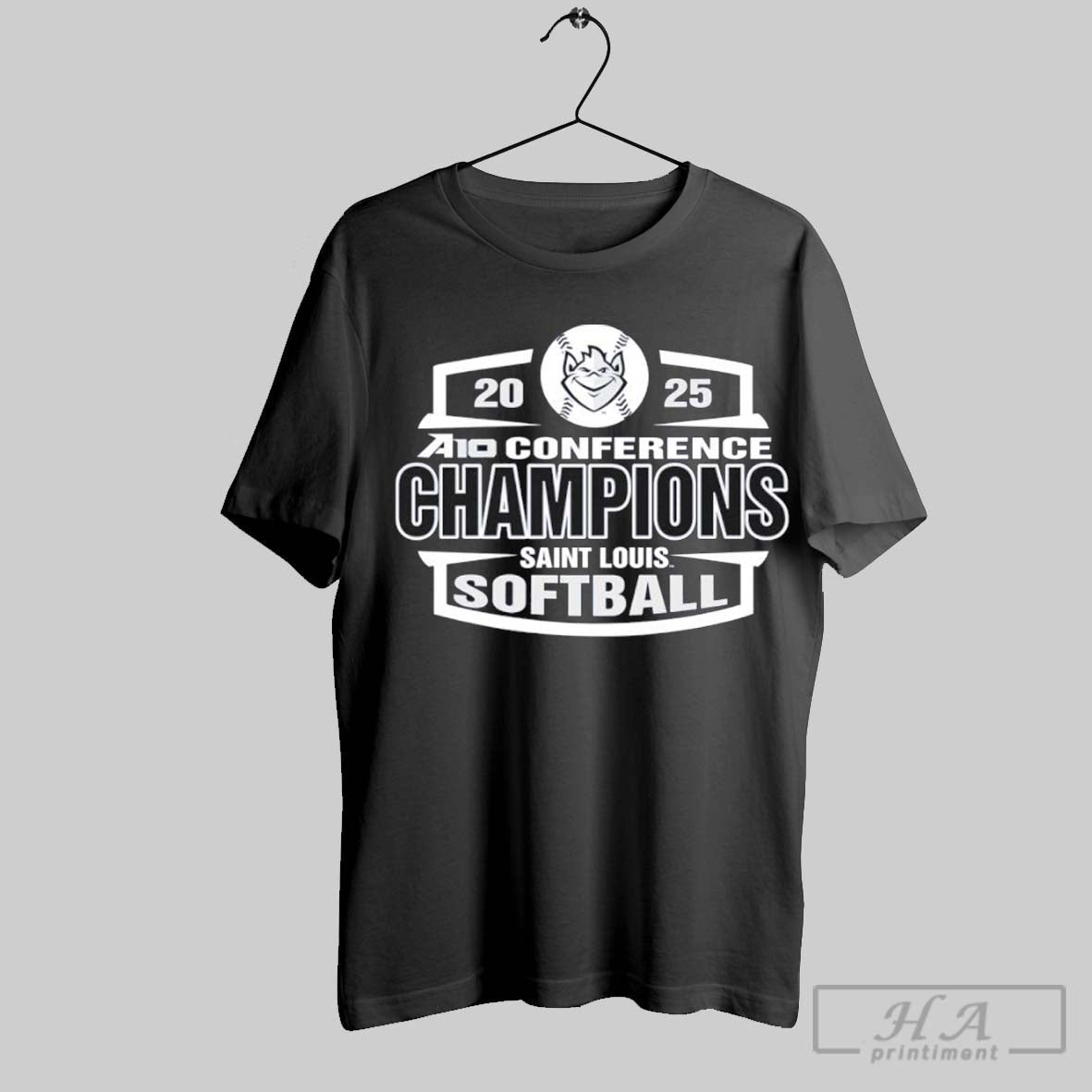 Official Saint Louis Softball 2025 A10 Conference Champions Shirt