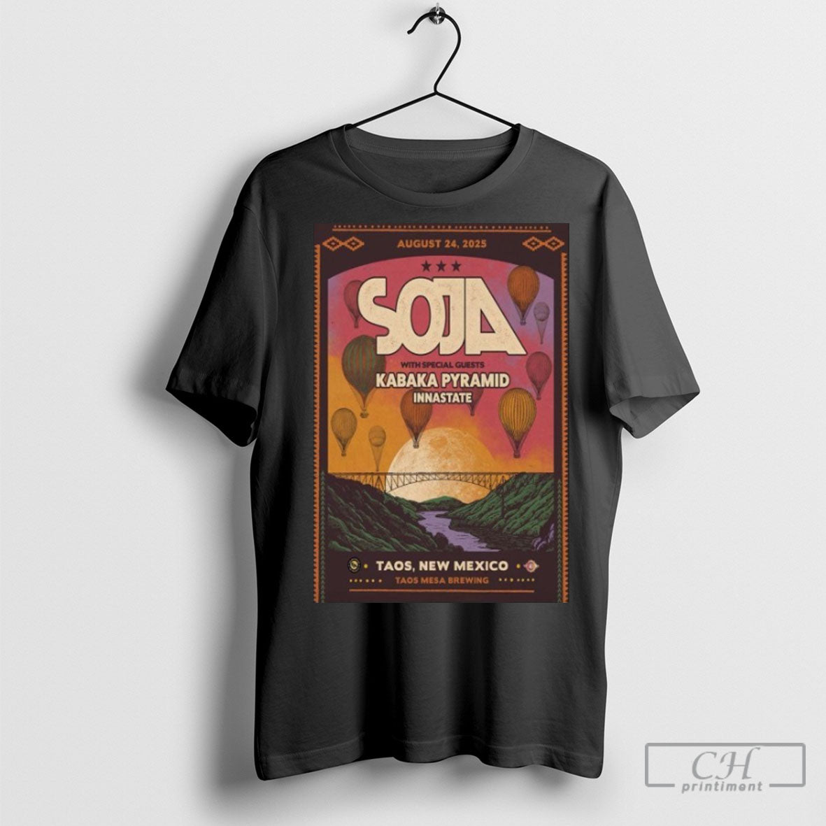 Official Soja At Taos Mesa Brewing Mothership On Aug 24 2025 Shirt Sweatshirt