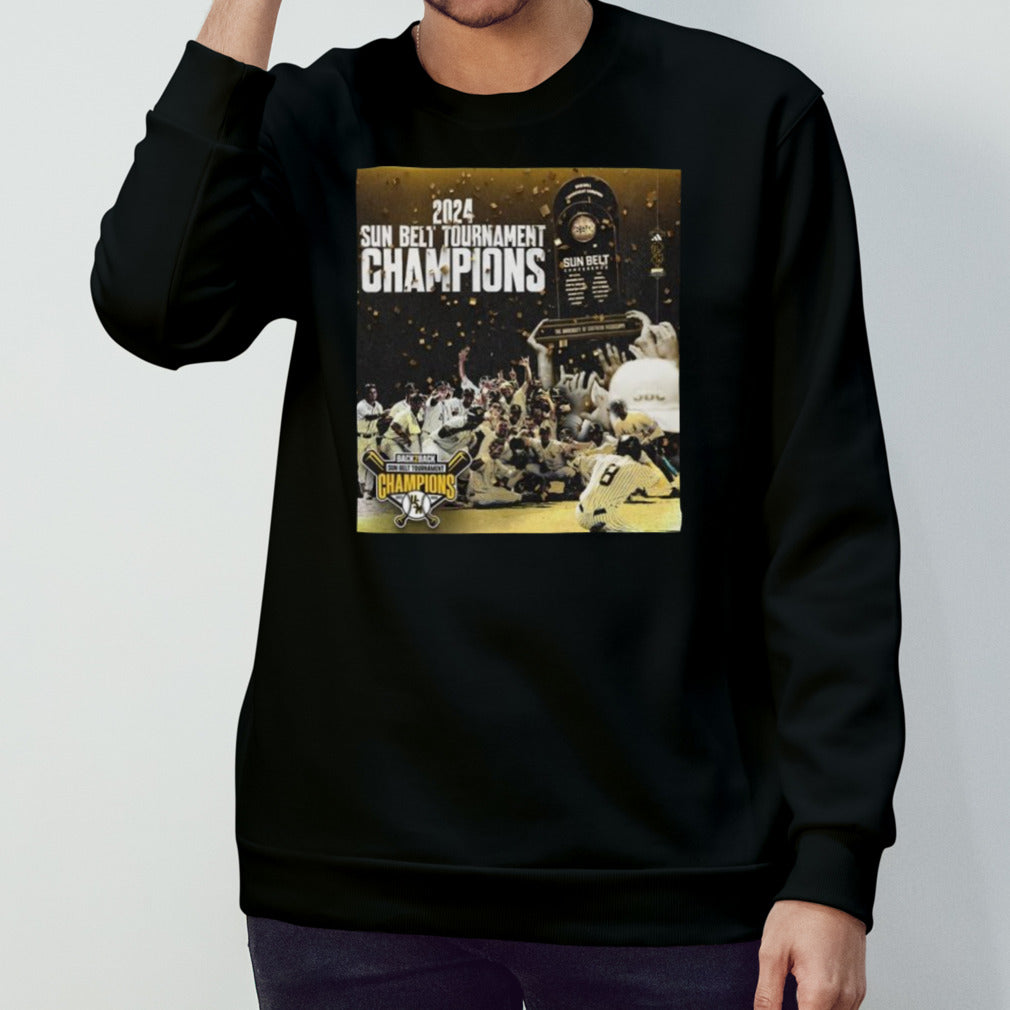 Official Southern Mississippi Baseball 2024 SBC Conference Tournament Champions Shirt