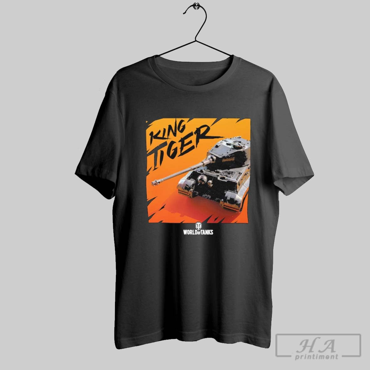 Official World Of Tanks King Tiger 2025 Key Art Shirt