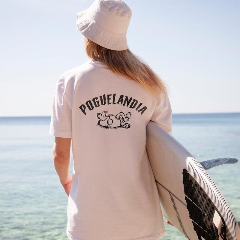 Outer Banks Poguelandia T-Shirt Back Print | Paradise On Earth | Outer Banks Movie