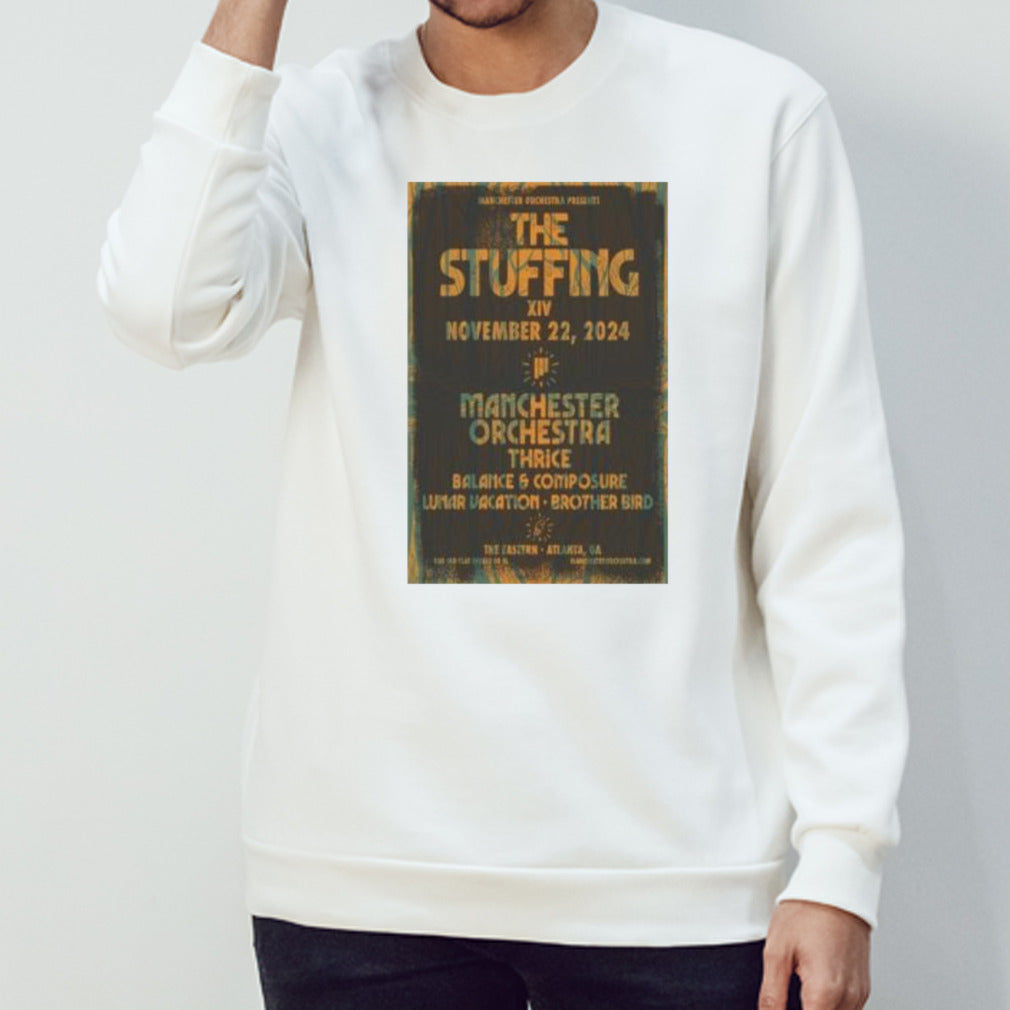 Poster Manchester Orchestra Tour In Atlanta, GA On November 22, 2024 Shirt