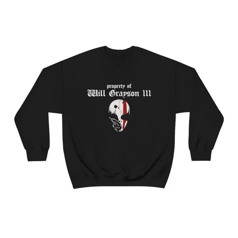 Property of Will Grayson III Double Sided Sweatshirt, Devil's Night Hoodie, The Four Horsemen Shirt, Penelope Douglas Merch, Booktok Unisex Sweater