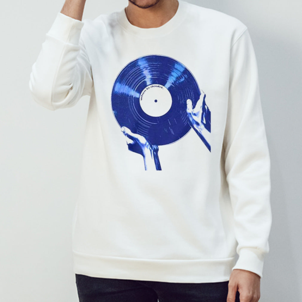 Record graphic when in doubt shirts