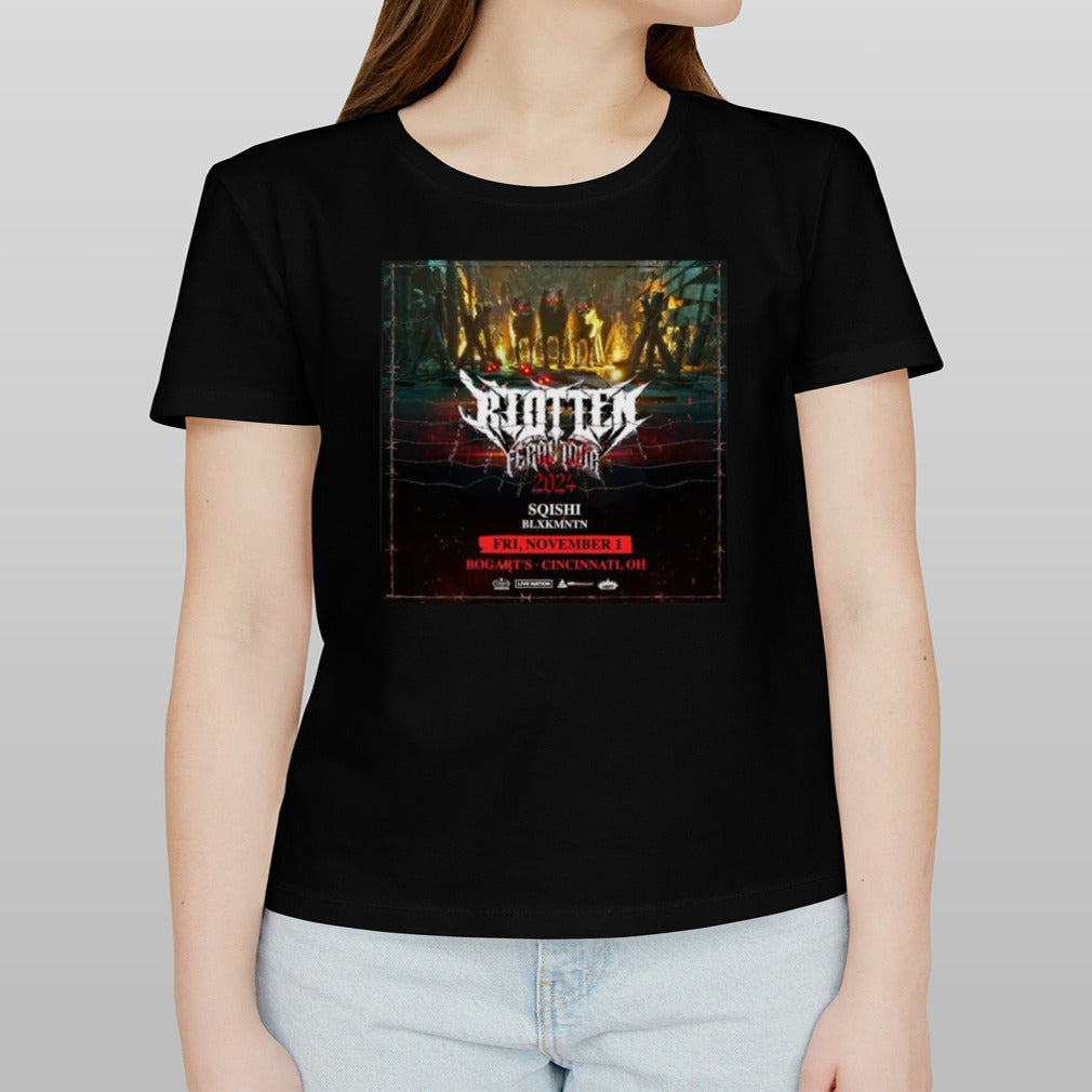 Redteen Feral Tour 2024 Sqlite Blxk Mntn Fri November 1 Bogart’s Cincinnati Og Shirt
