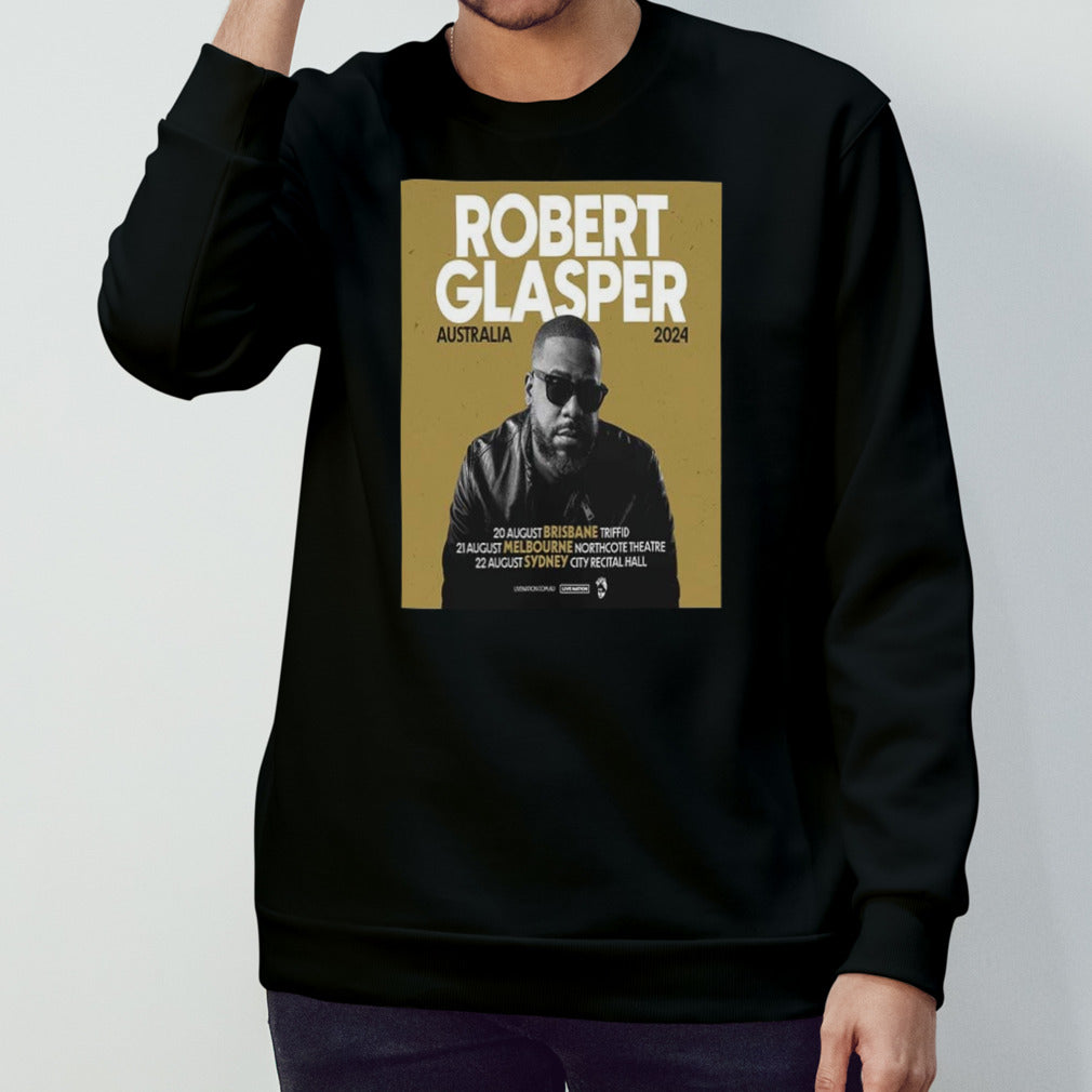 Robert Glasper Australia Tour 2024 Schedule List Date Starts On August shirt