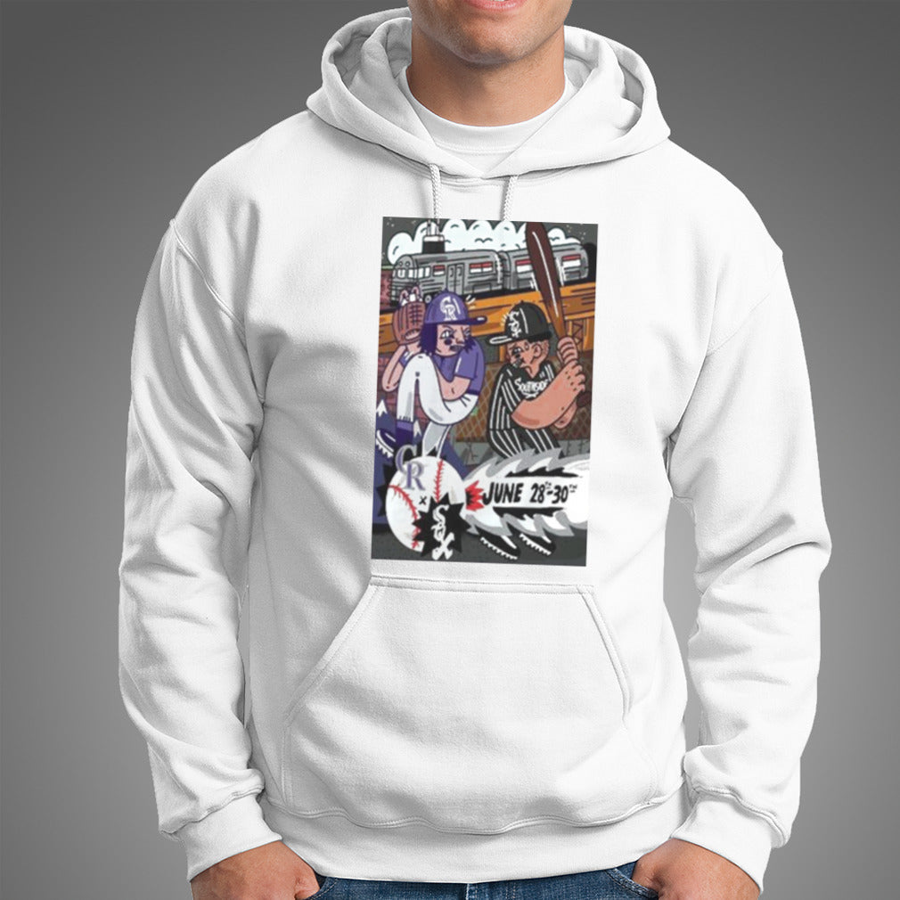 Rockies Vs White Sox In Chicago IL On June 28 2024 Tour Poster shirt