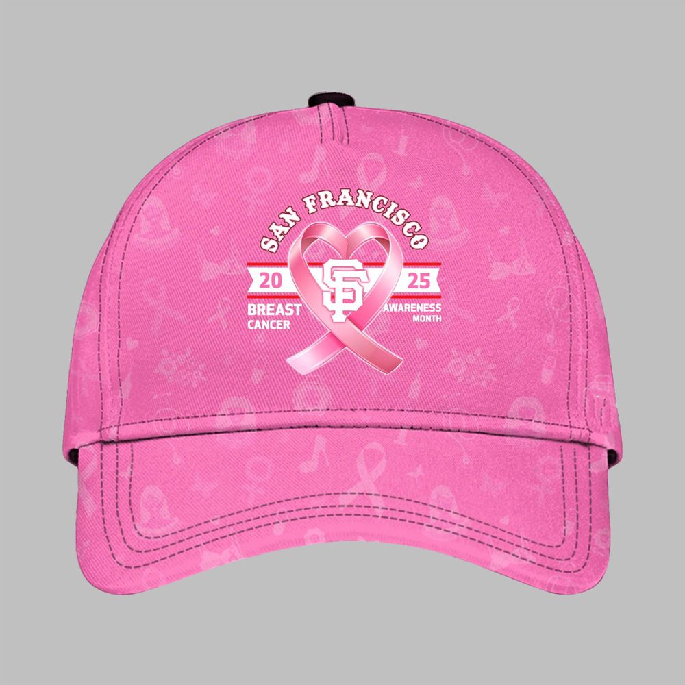 SF Giants 2025 Breast Cancer Awareness Month Jersey - Grishko.com