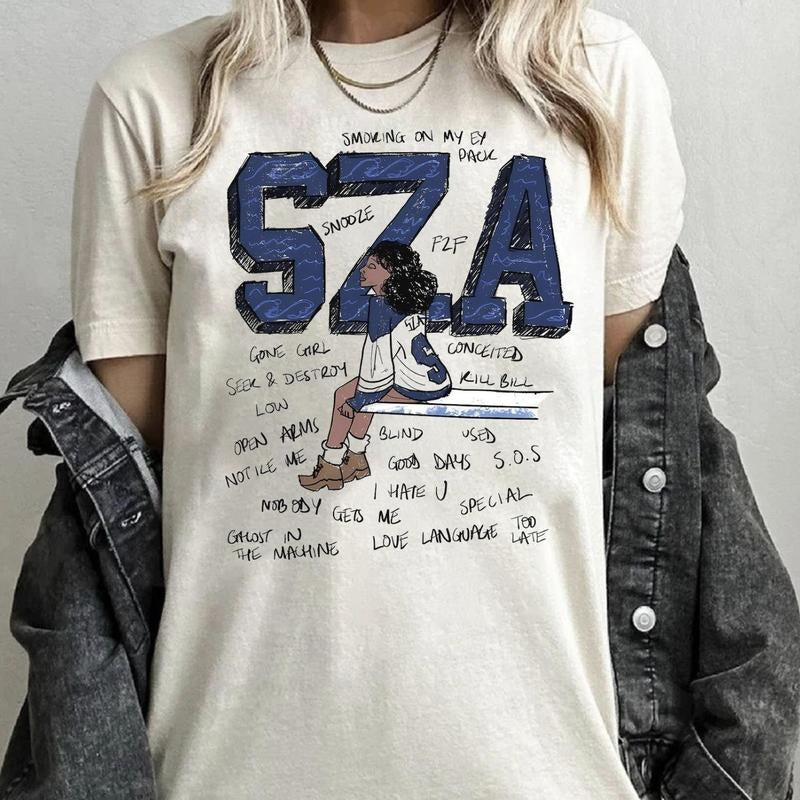 SZA Vintage T-Shirt Sweatshirt, Good Days sza shirt, SZA Bootleg Shirt, Gift For Fan, Music Shirt Top Womenswear Underwear Lady