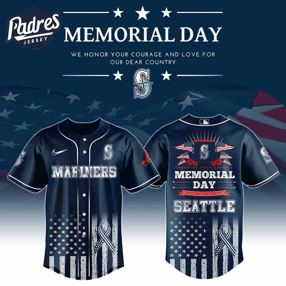 Seattle Mariners Special Memorial Day Baseball Jersey - Padres Jersey Oasis: Elevate Your Baseball Style Game