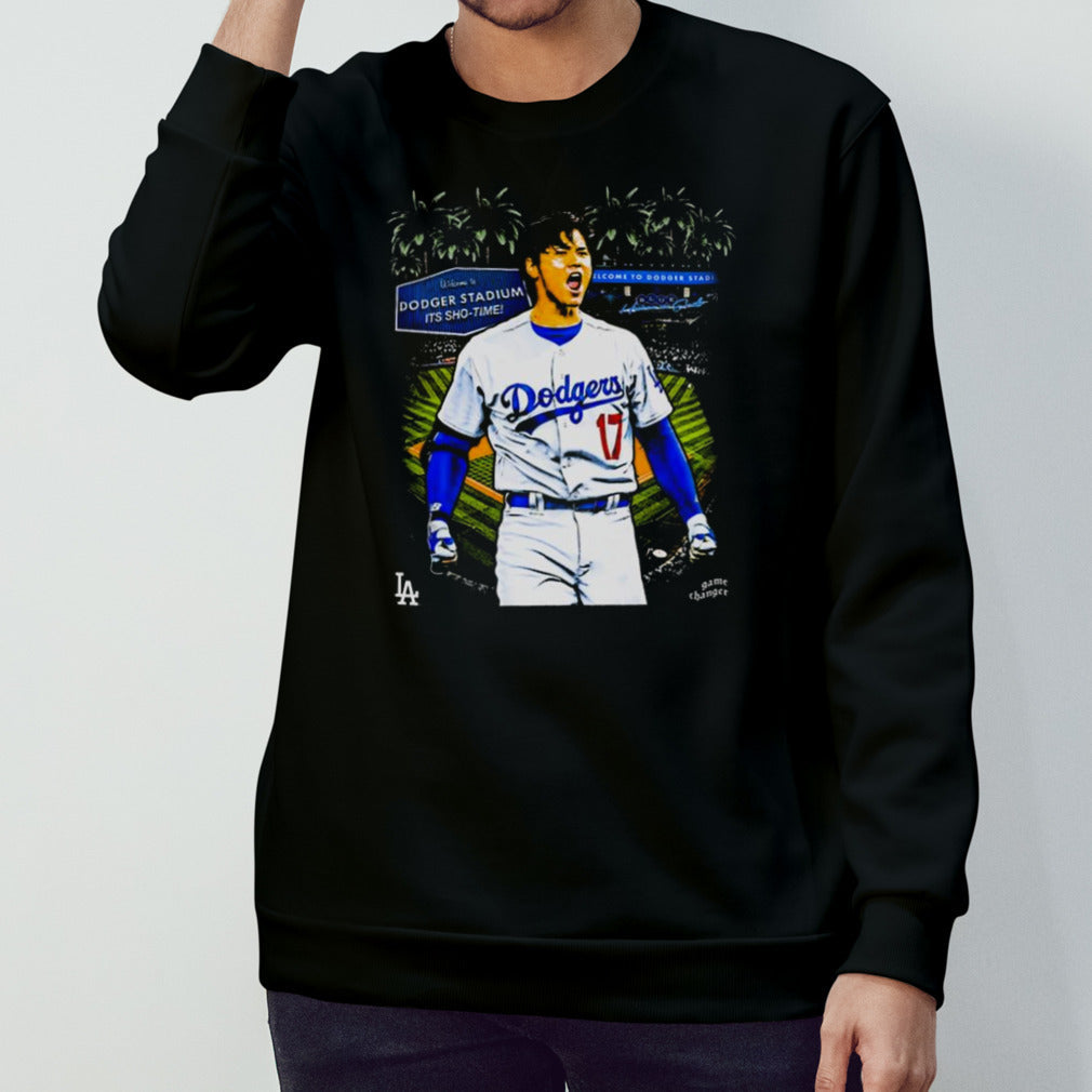Shohei Ohtani s– Dodgers Stadium Its’s Sho-time Graphic T-shirts