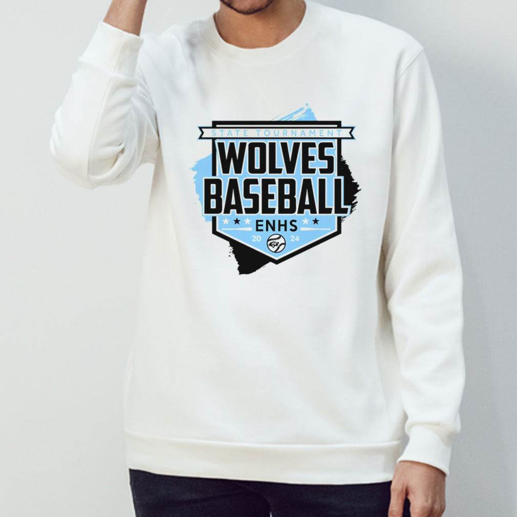 State Tournament Wolves Baseball ENHS 2024 shirt