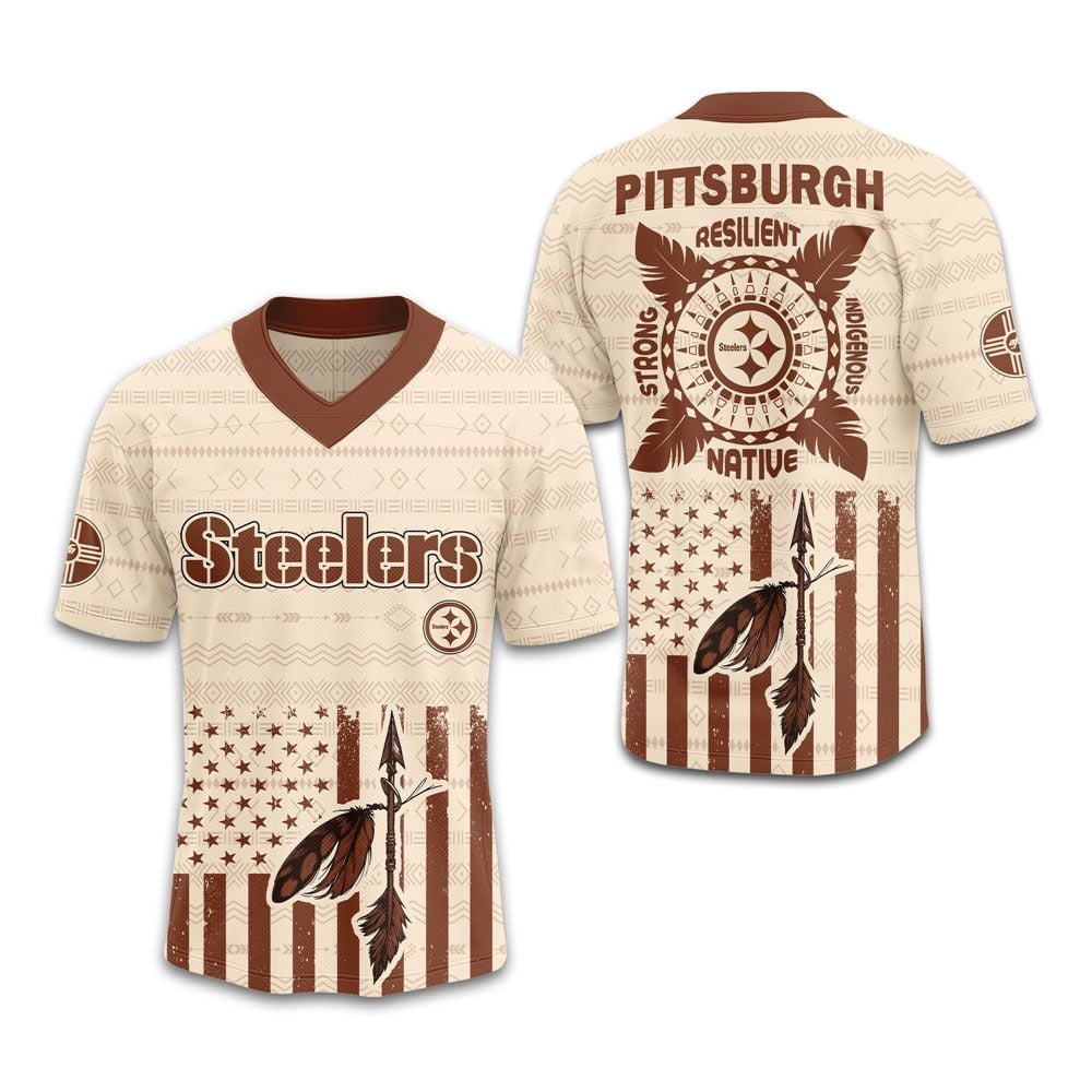 Steelers Native American Jersey 2025 - Grishko.com