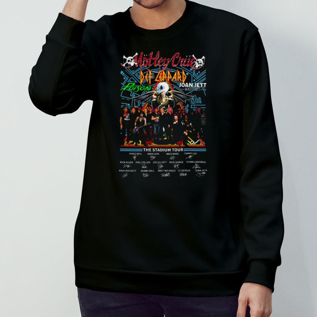 The Stadium Tour 2022 Def Leppard shirts