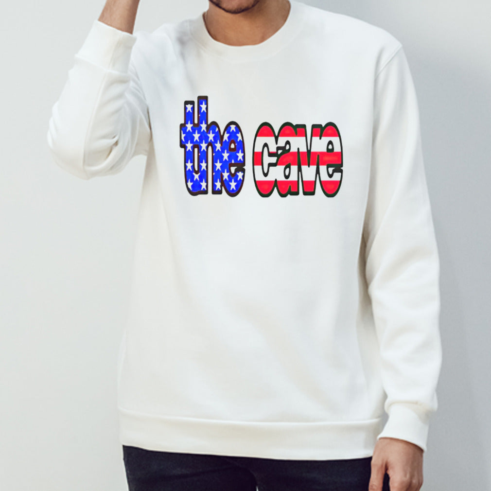 The cave USA flag shirt