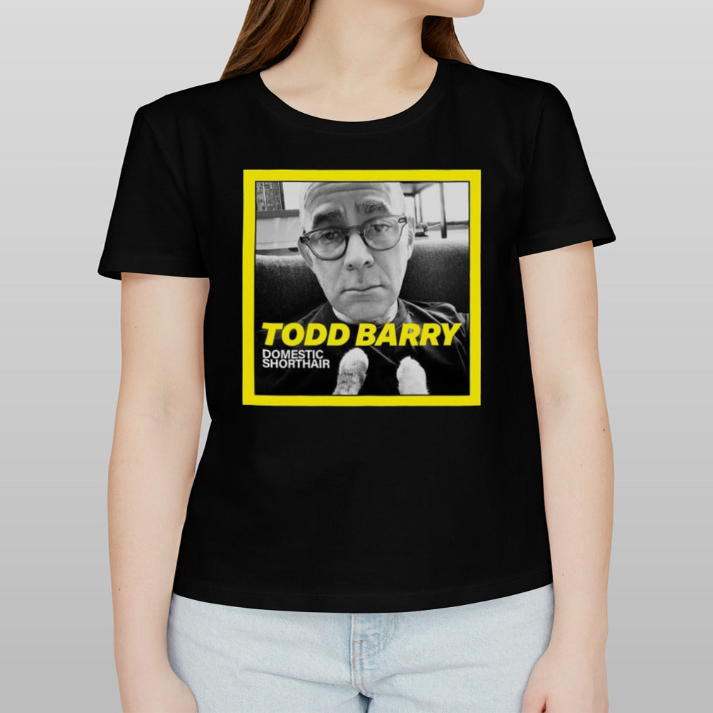 Todd Barry Domestic Shorthair Photo T-shirt