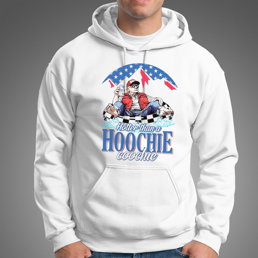 Trump hotter than a hoochie coochie funny shirt