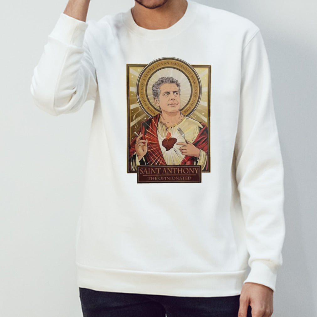 Vintage Anthony Bourdains’s Parts Unknown Saint shirts