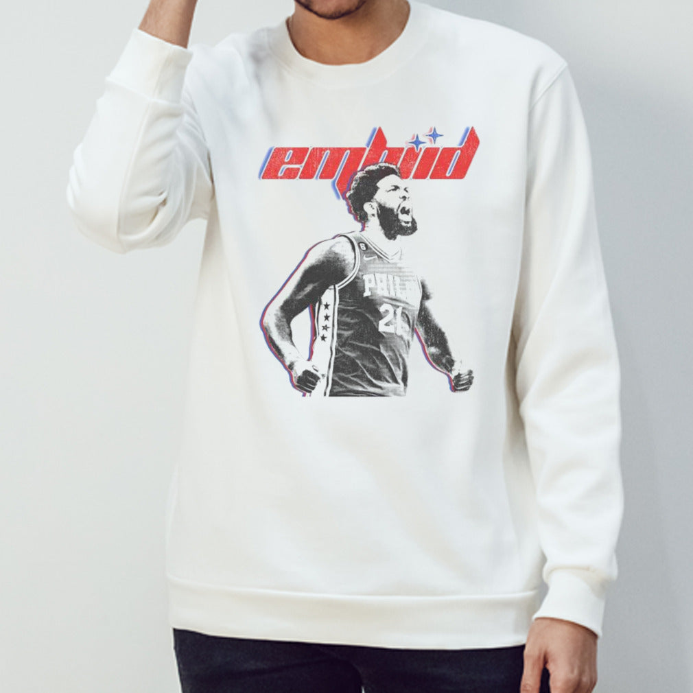 Vintage Joel Embiid Philadelphia 76ers shirts