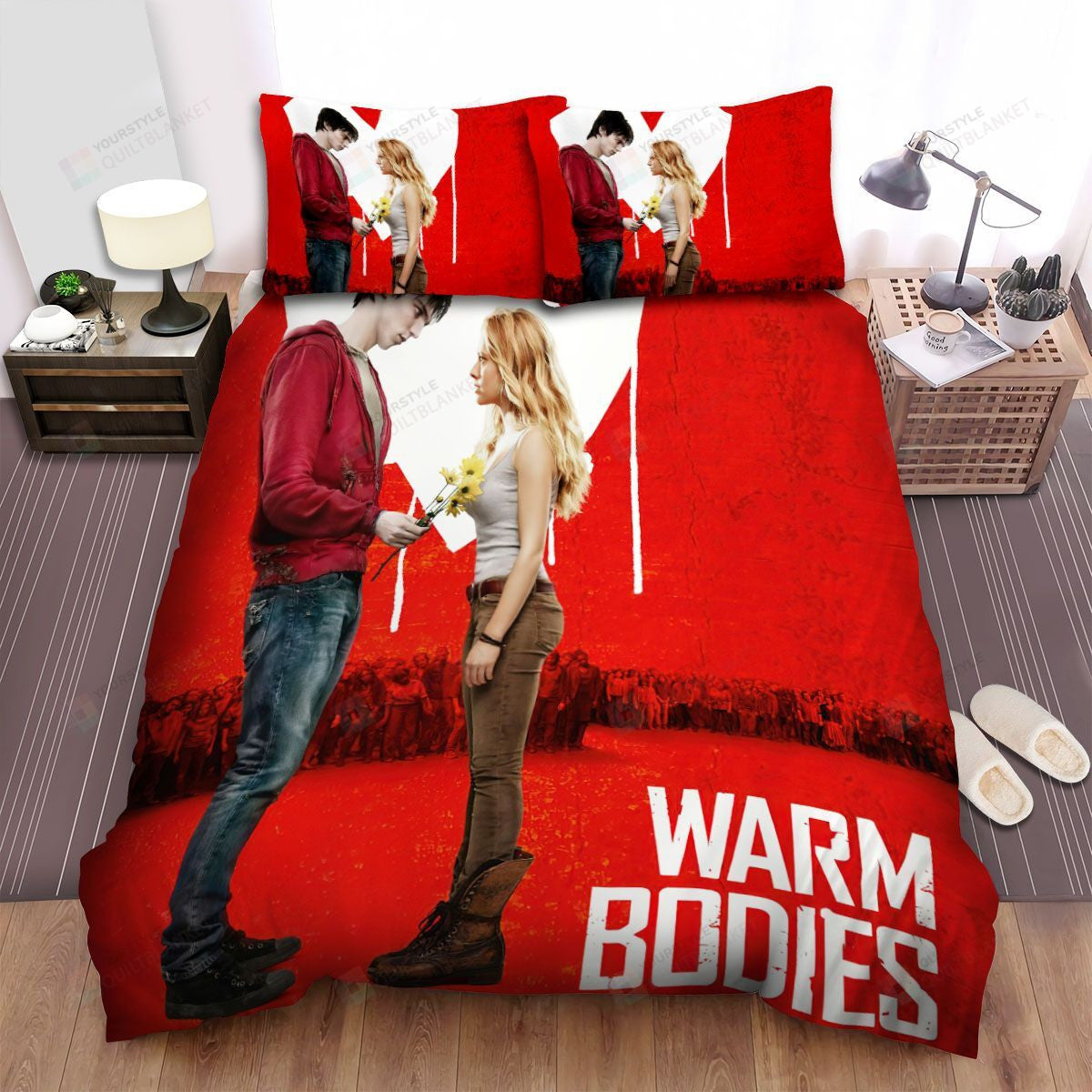 Warm Bodies s(2013s) Movie Poster Bed Sheets Spread Comforter Duvet Cover Bedding Sets 8915s