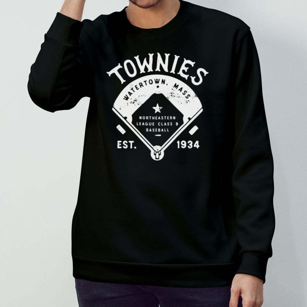 Watertown Townies Massachusetts Vintage Defunct Baseball Teams Shirts
