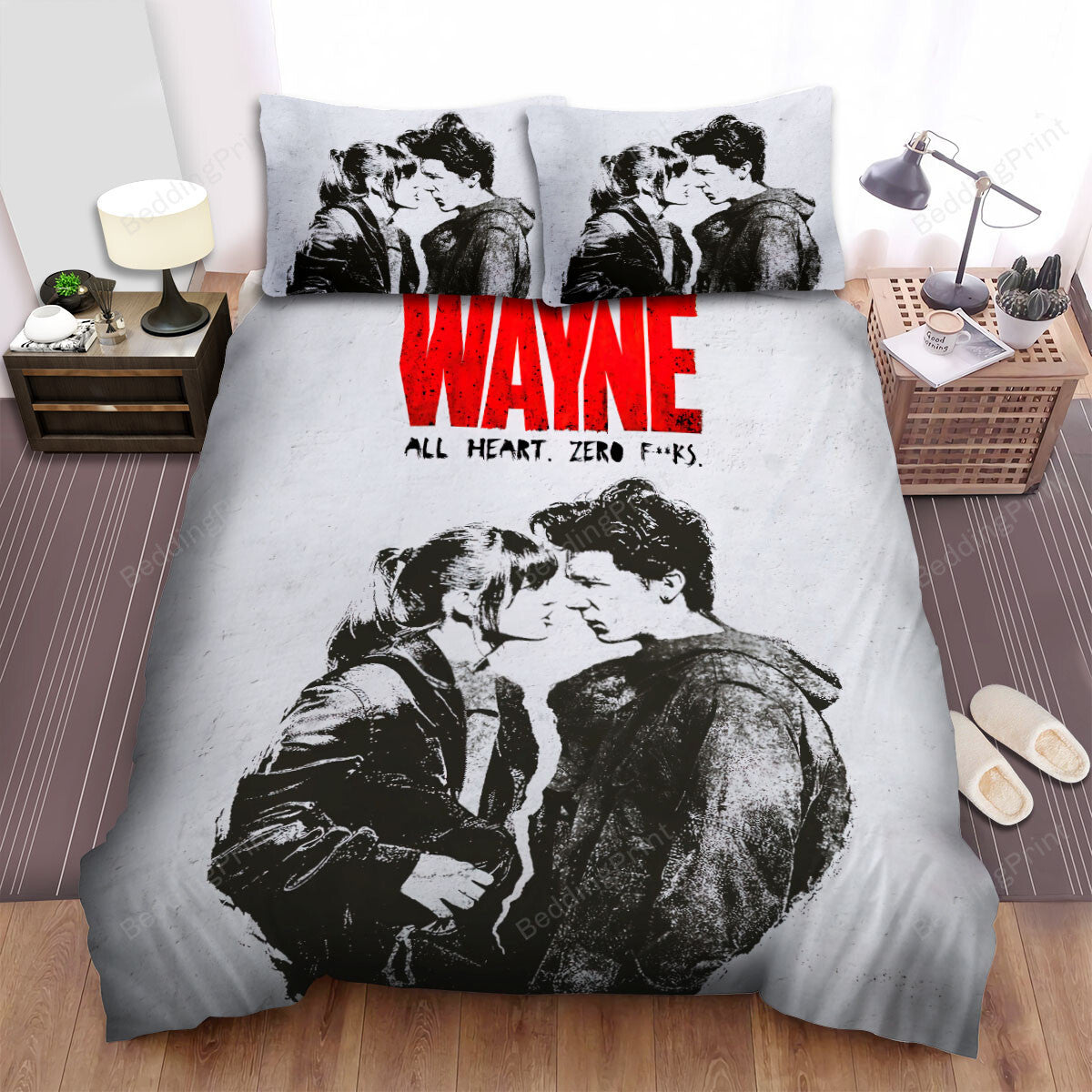 Wayne Movie Poster 5 Bed Sheets Duvet Cover Bedding Setss