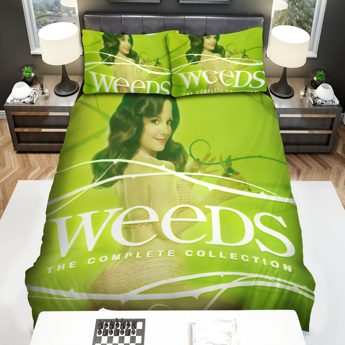 Weeds s(20052012s) The Complete Collection Movie Poster Bed Sheets Duvet Cover Bedding Setss