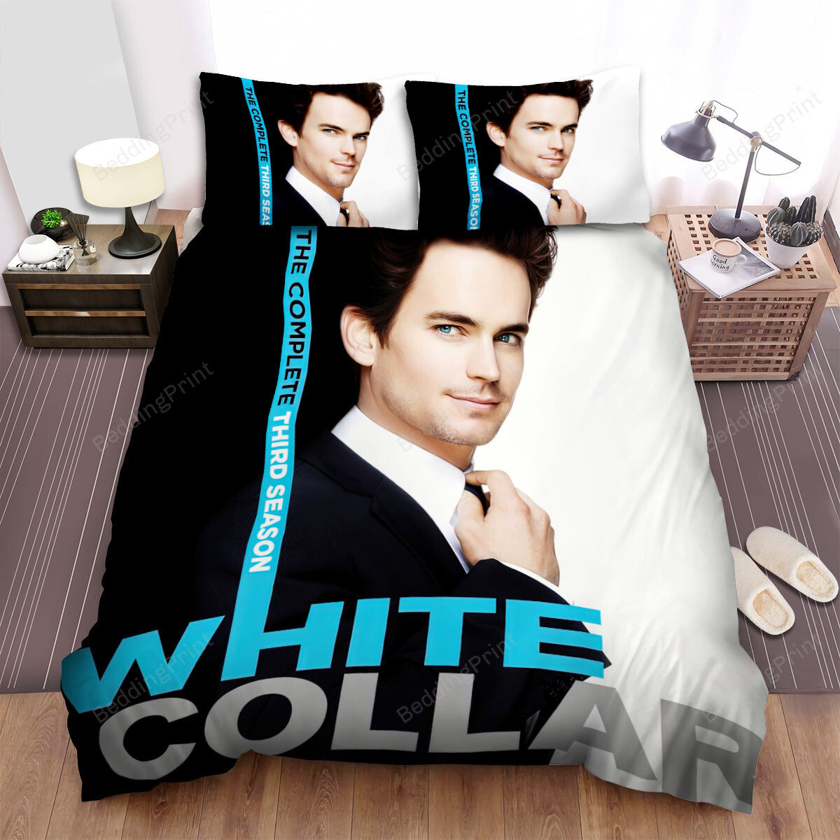 White Collar Movie Poster 6 Bed Sheets Duvet Cover Bedding Setss