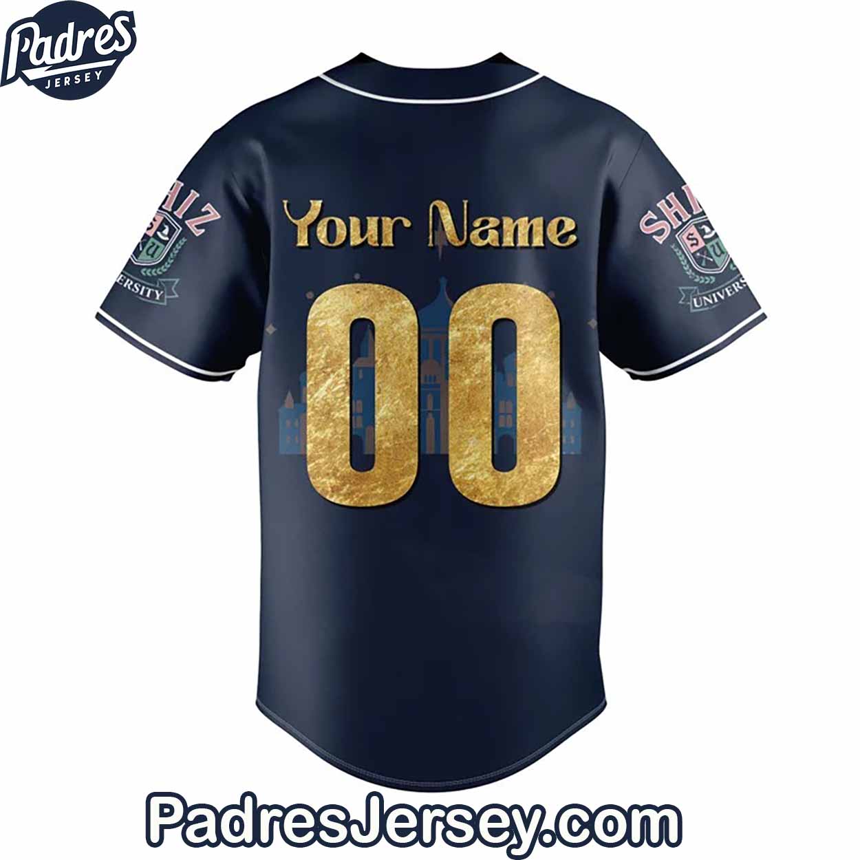 Wicked Shiz University Baseball Jersey Outfit - Custom Name - Padres Jersey Oasis: Elevate Your Baseball Style Game