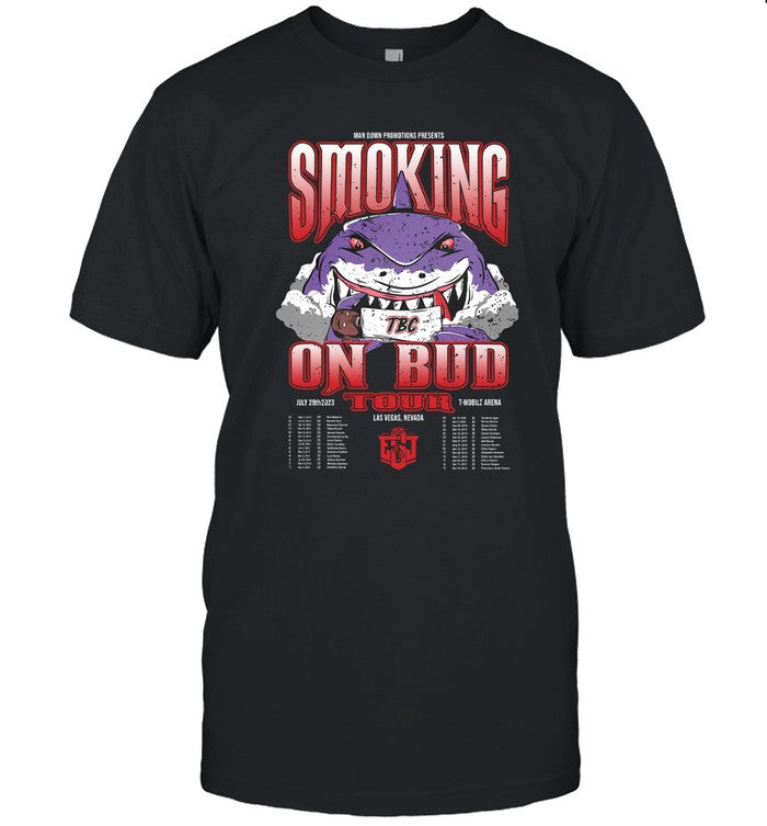 Errol Spence Esj Smoking On Bud Tour Shirt