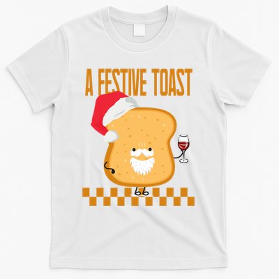 A Festive Toast Funny Christmas T-Shirt