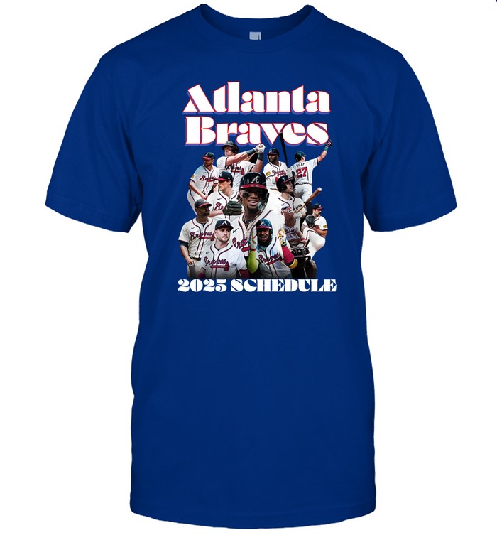 Atlanta Braves 2025 North American Tour Shirt