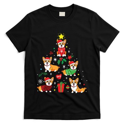Corgi Christmas Ornament Tree Decor Funny Dog Gift T-Shirt