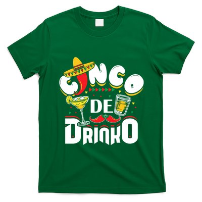 Cinco De Drinko Funny Cinco De Mayo T-Shirt