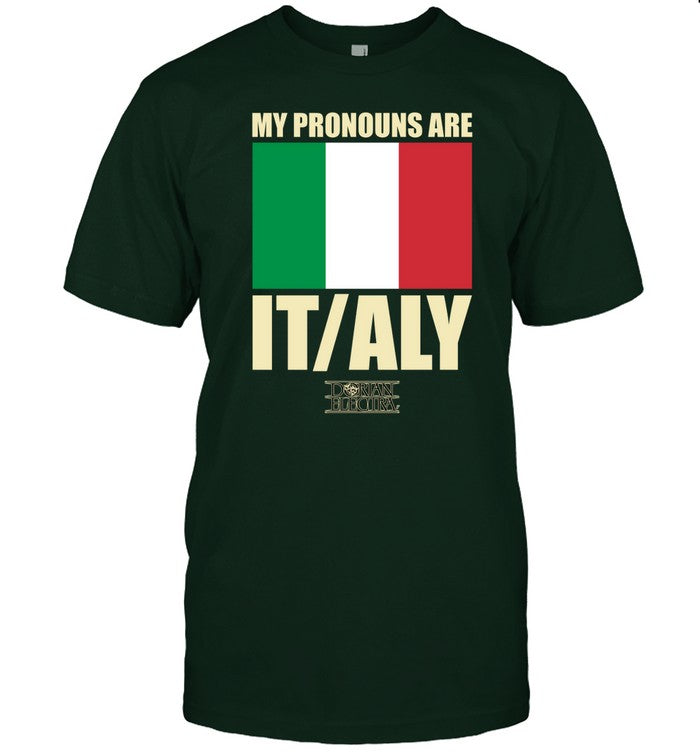 Dorian Electra My Pronouns Are Italy Shirt