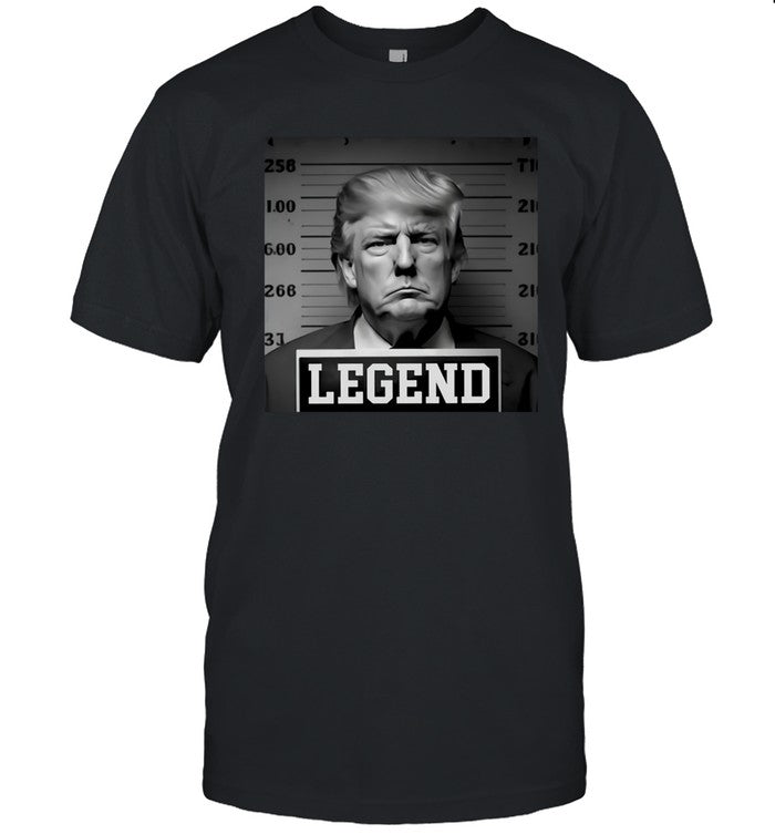 Limited Zeek Arkham Trump Mugshot Legend Shirt