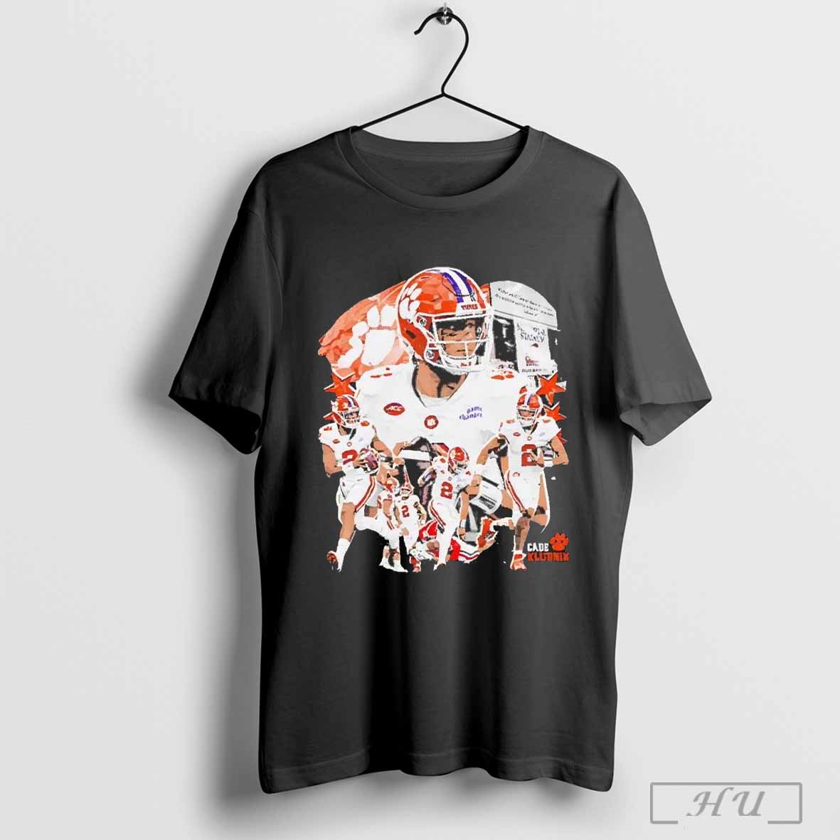 Premium Cade Klubnik Clemson Tigers Football Poster Graphic 2024 T Shirt