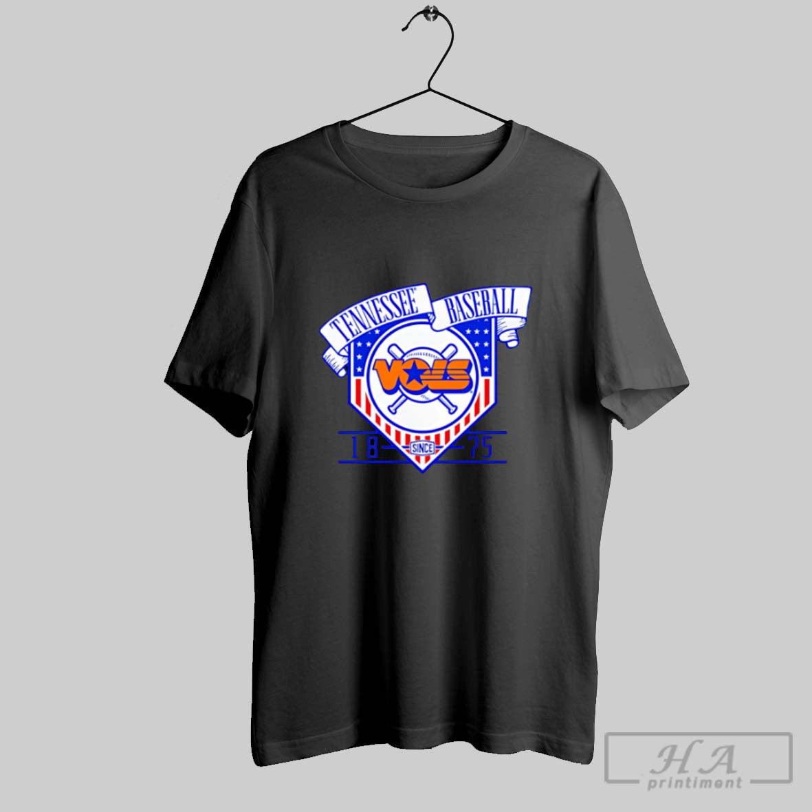Tennessee Vols Baseball Usa 1875 Shirt