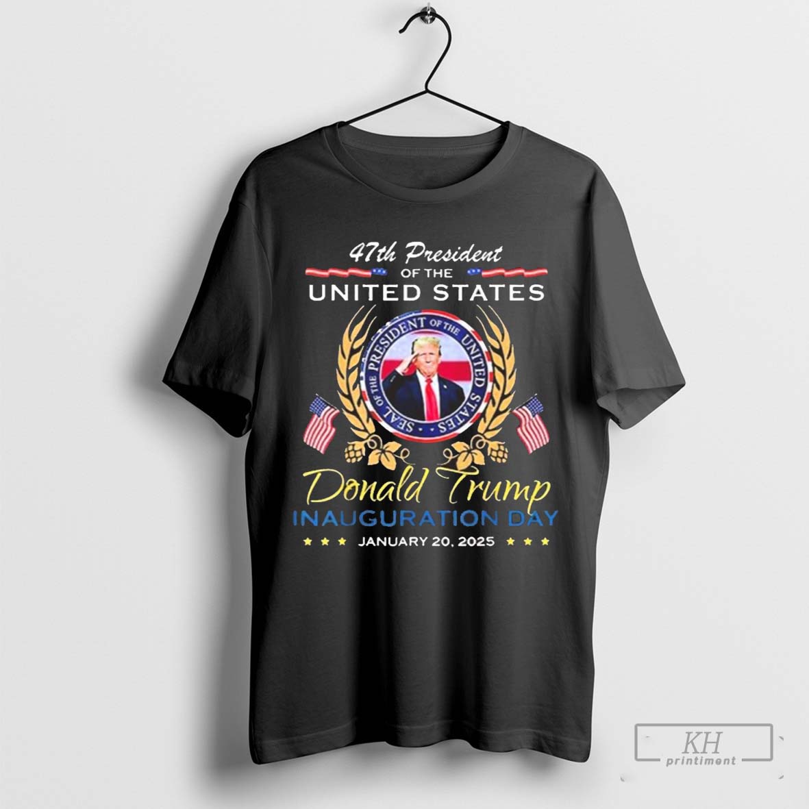 President Donald Trump Inauguration Day 2025 Memorabilia T Shirt T Shirt