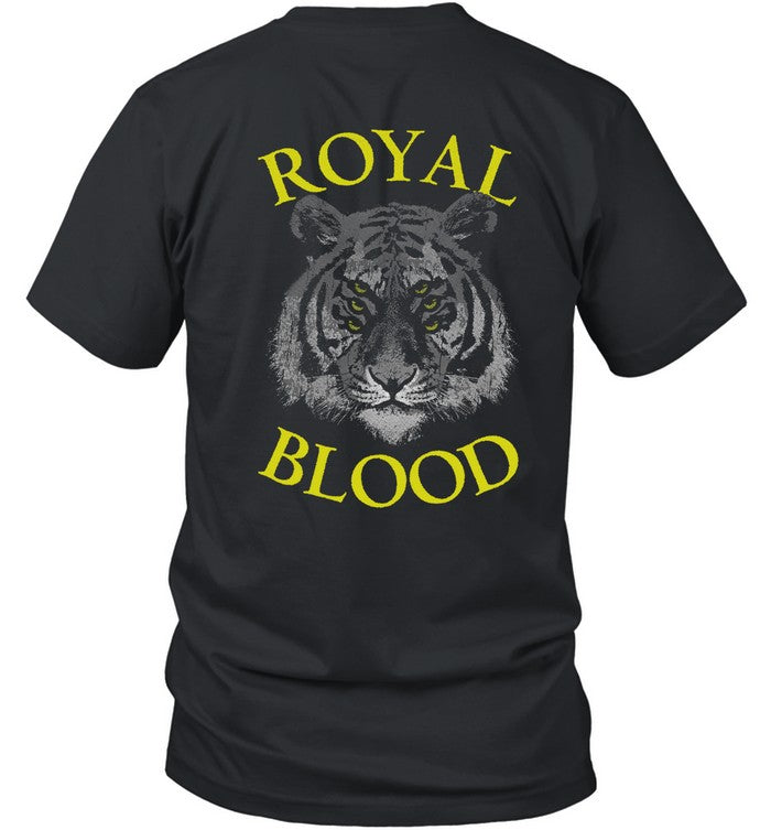 Royal Blood Band 10Th Anniversary Tour Tiger T Shirt