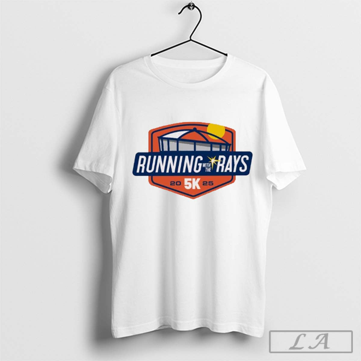 Tampa Bay Rays Running With The Rays 5K 2025 T-shirt