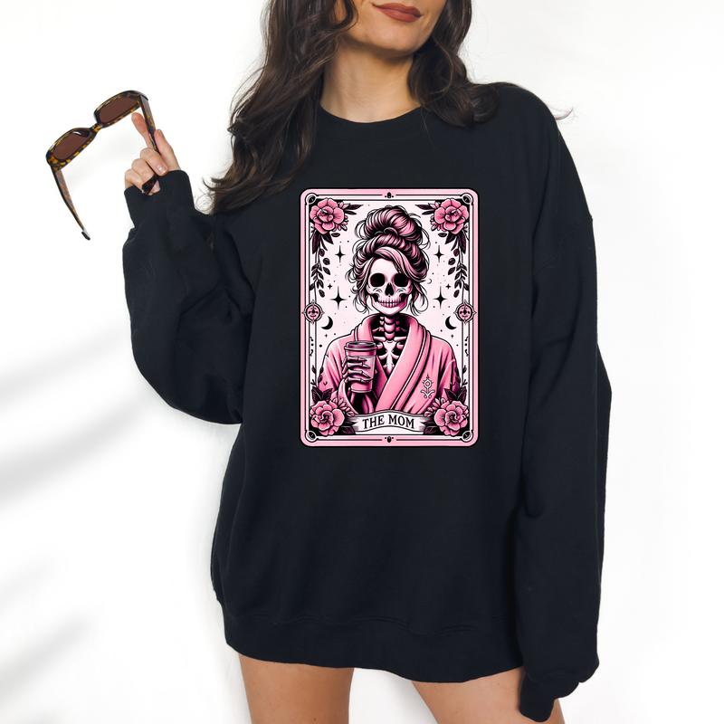 Tarot Card Sweatshirts Round 2 - DTF Print Unisex T-Shirt, Funny Tee, Funny Apparel, Gift Idea, Relaxed Fit, Casual Apparel, Cute Top, Great with Jean