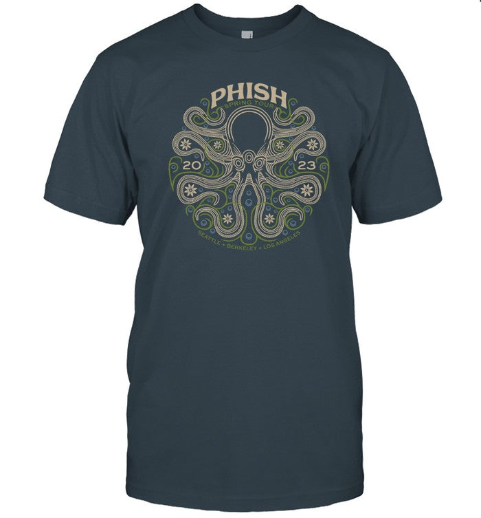 Phish Seattle Berkeley Los Angeles Spring Tour 2023 Shirt