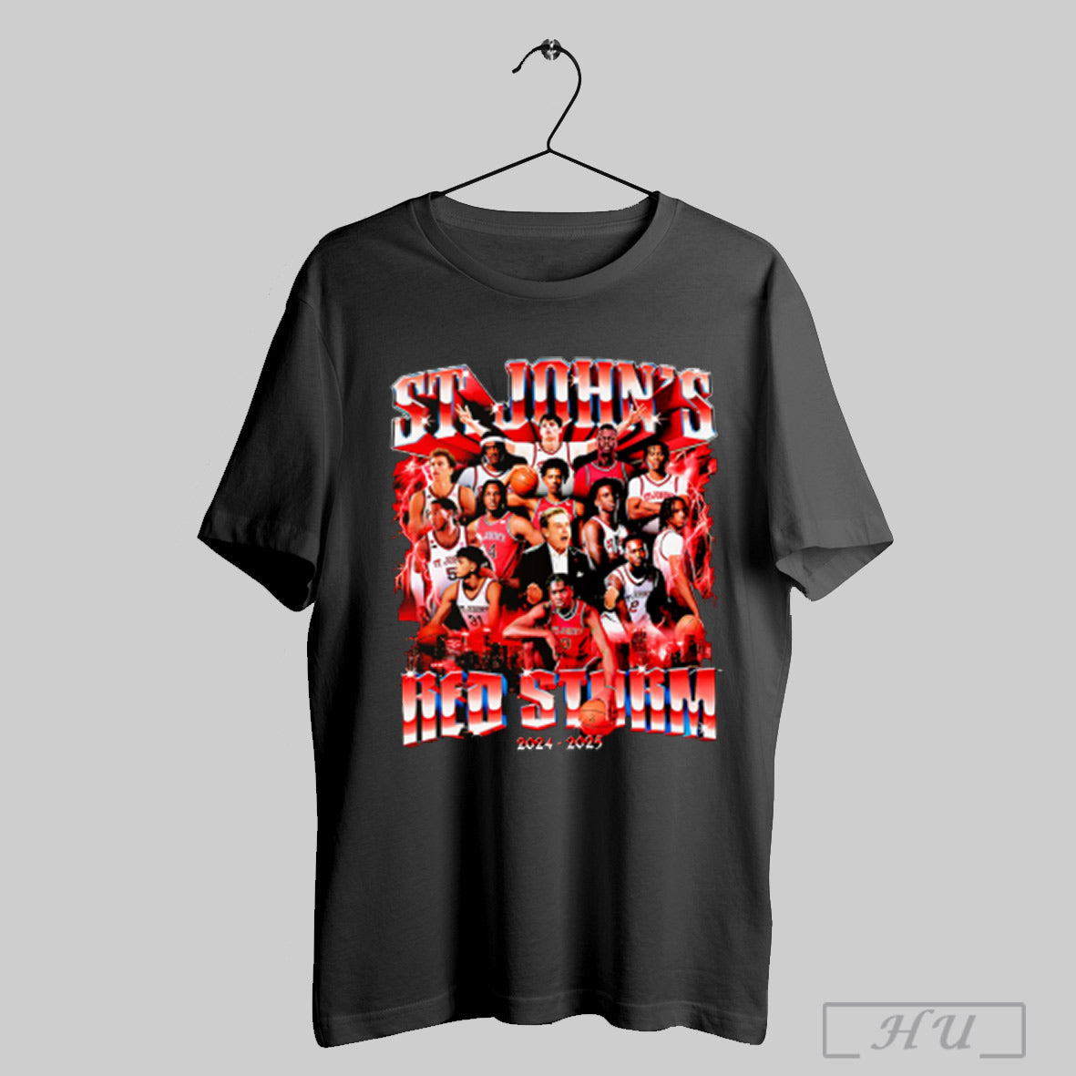 St Johns Red Storm 2024 2025 Mens Basketball T Shirt Sweatshirt