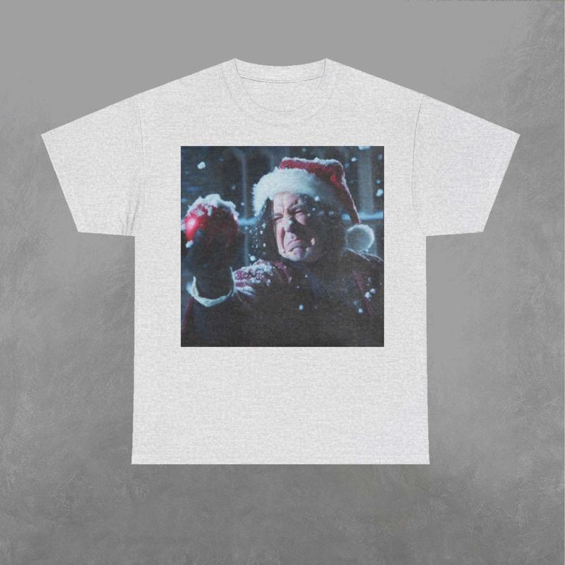 Snape Gives The Apple On Christmas Shirt, Snape Shirt, Christmas Sweatshirt, Movie Graphic Shirt Classic Fabric