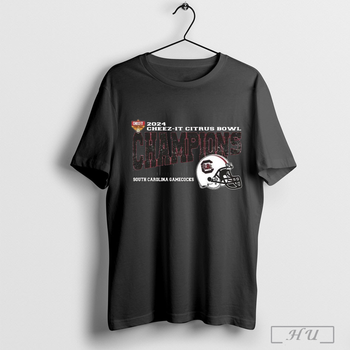 South Carolina Gamecocks 2024 Cheez It Citrus Bowl Champions College Bowl Season Vintage Helmet Unisex T Shirt
