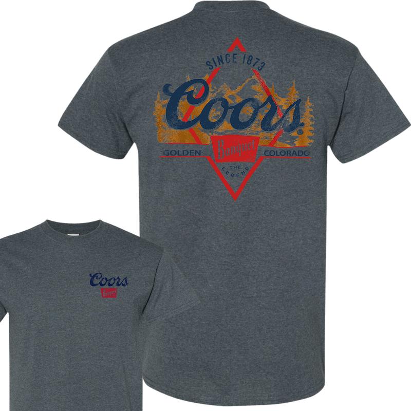 Coors Golden Banquet 2-Sided T-Shirt, Unisex T-Shirt, Full Color T-Shirt, For Men, For Women