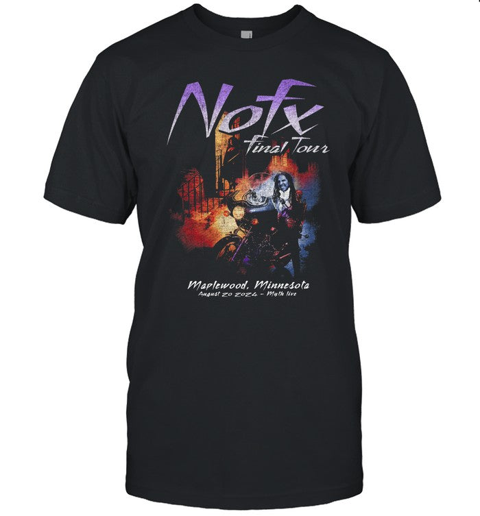 Nofx Final Tour Maplewood Minnesota August 20 2024 T-Shirt