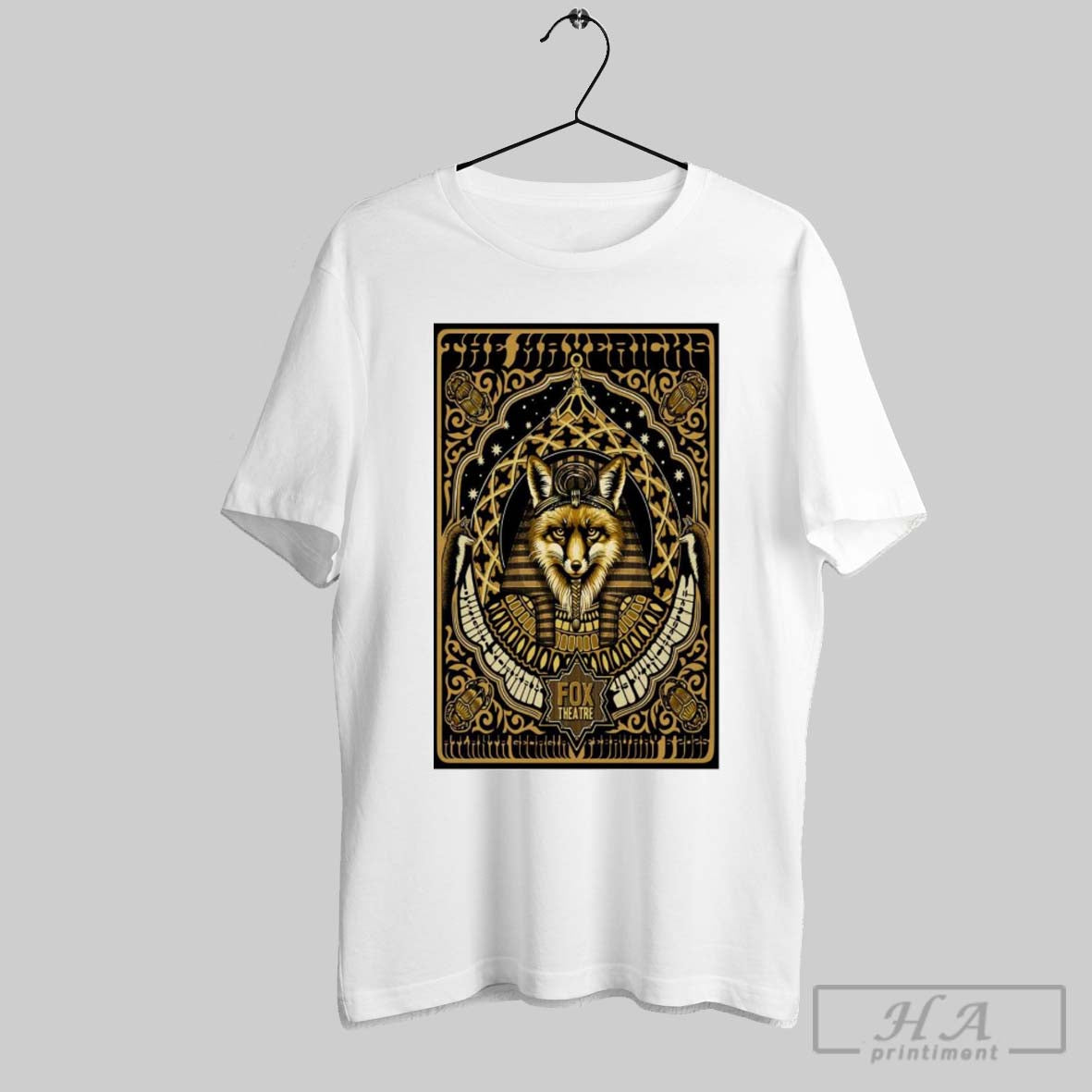 Poster The Mavericks Fox Theatre Feb 6 2025 Atlanta Georgia T Shirt